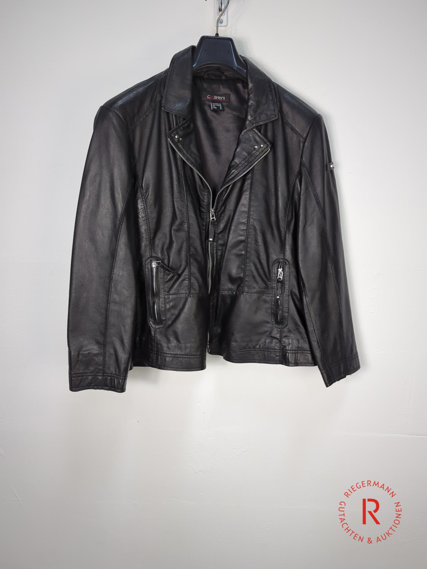 DAMEN LEDERJACKE GRÖSSE 50